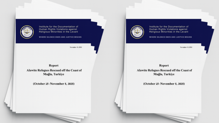 Zur aktuellen Situation der am 15. Oktober 2025 vor der Küste von Muğla geretteten alawitischen Flüchtlinge aus Syrien